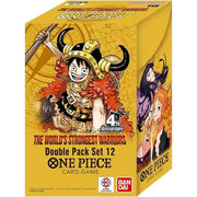 One Piece Card Game: Double Pack Set (DP-12) - The World's Strongest Warriors