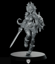 Printed Miniature - Caesar King