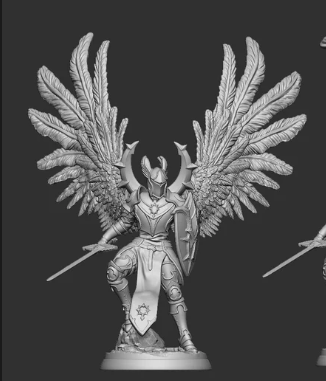 Printed Miniature - Celestial Knight #1