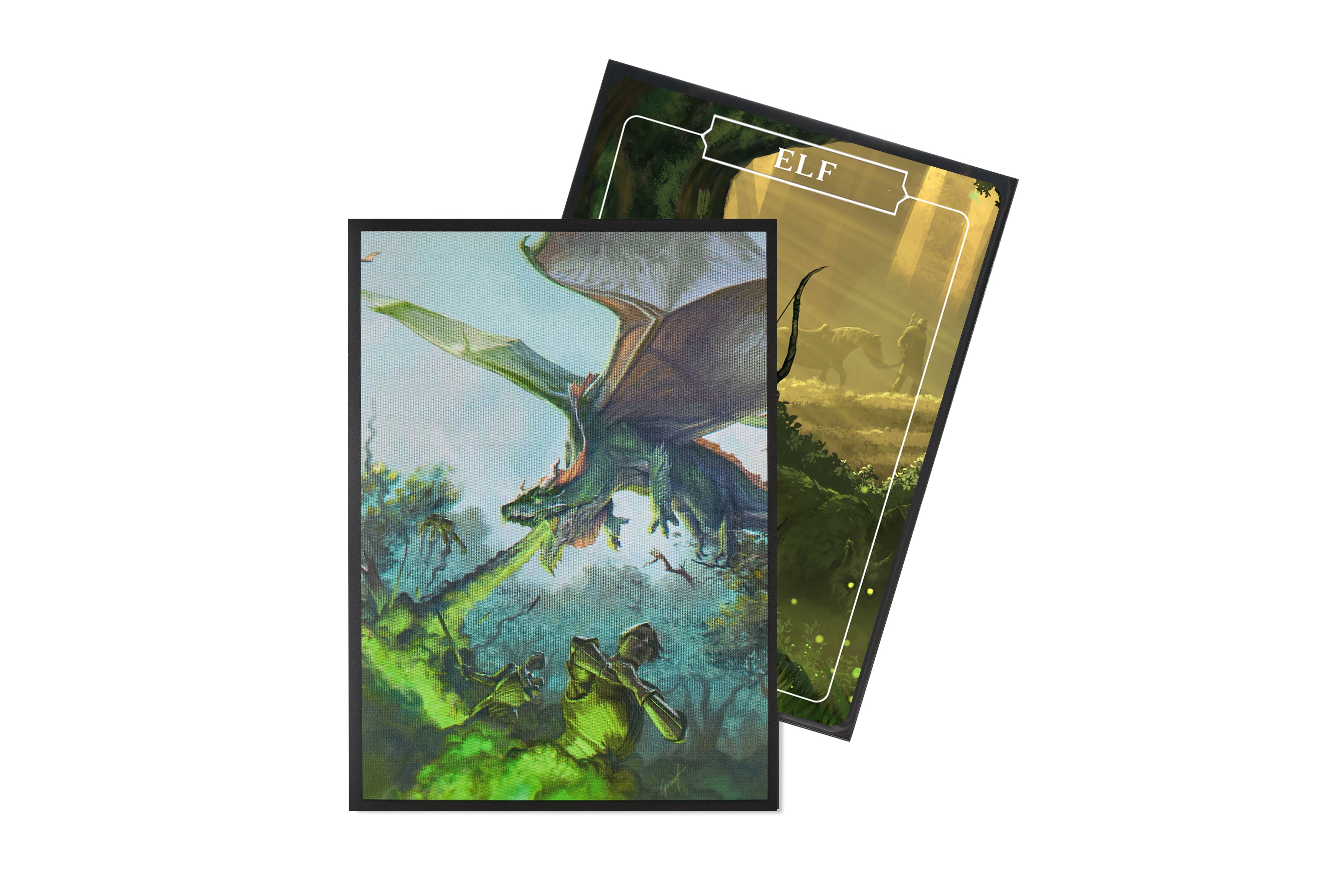 Arcane Fortress Matte Artwork Sleeves - Nature's Retribution