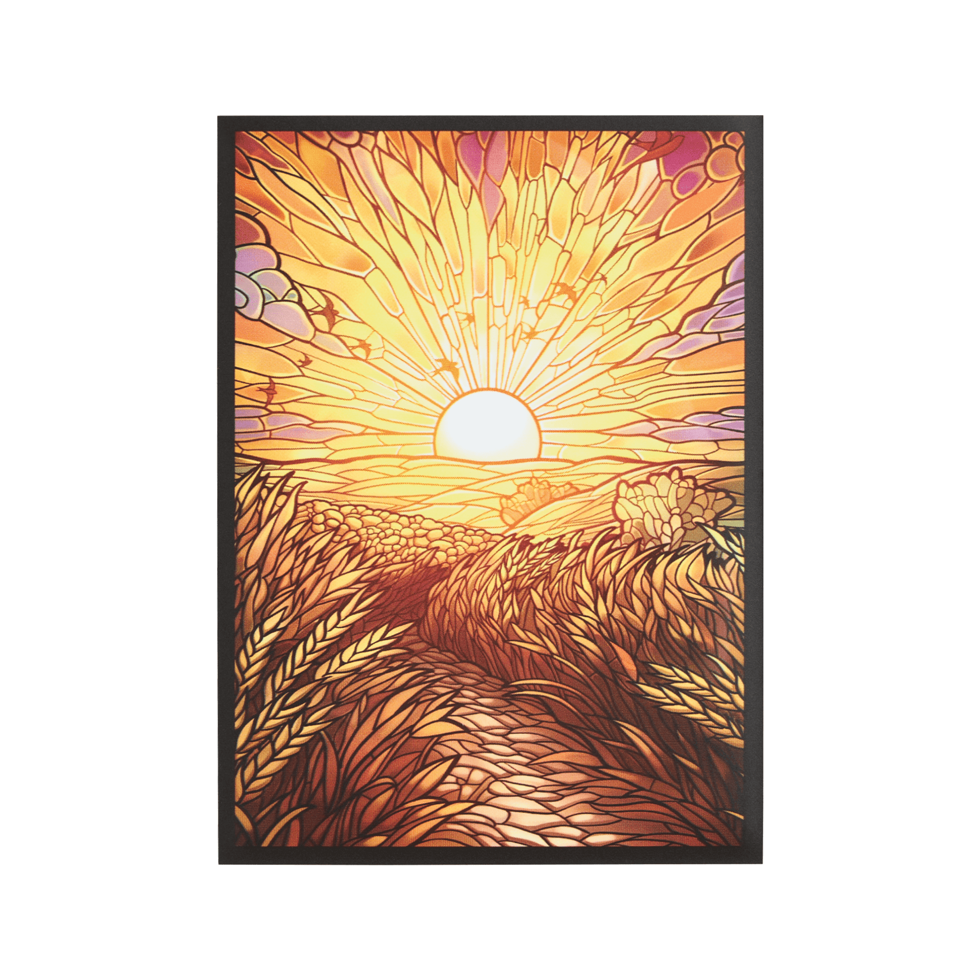 Arcane Fortress Matte Artwork Sleeves - Golden Plains