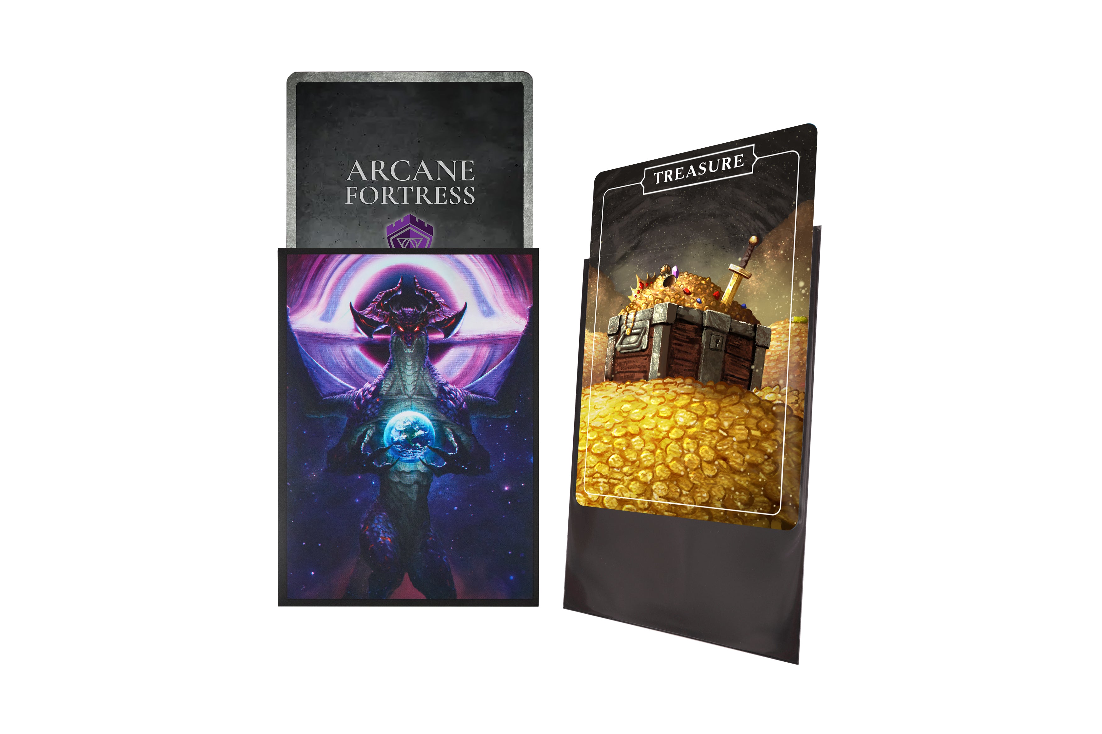 Arcane Fortress Matte Artwork Sleeves - Cosmic Genius
