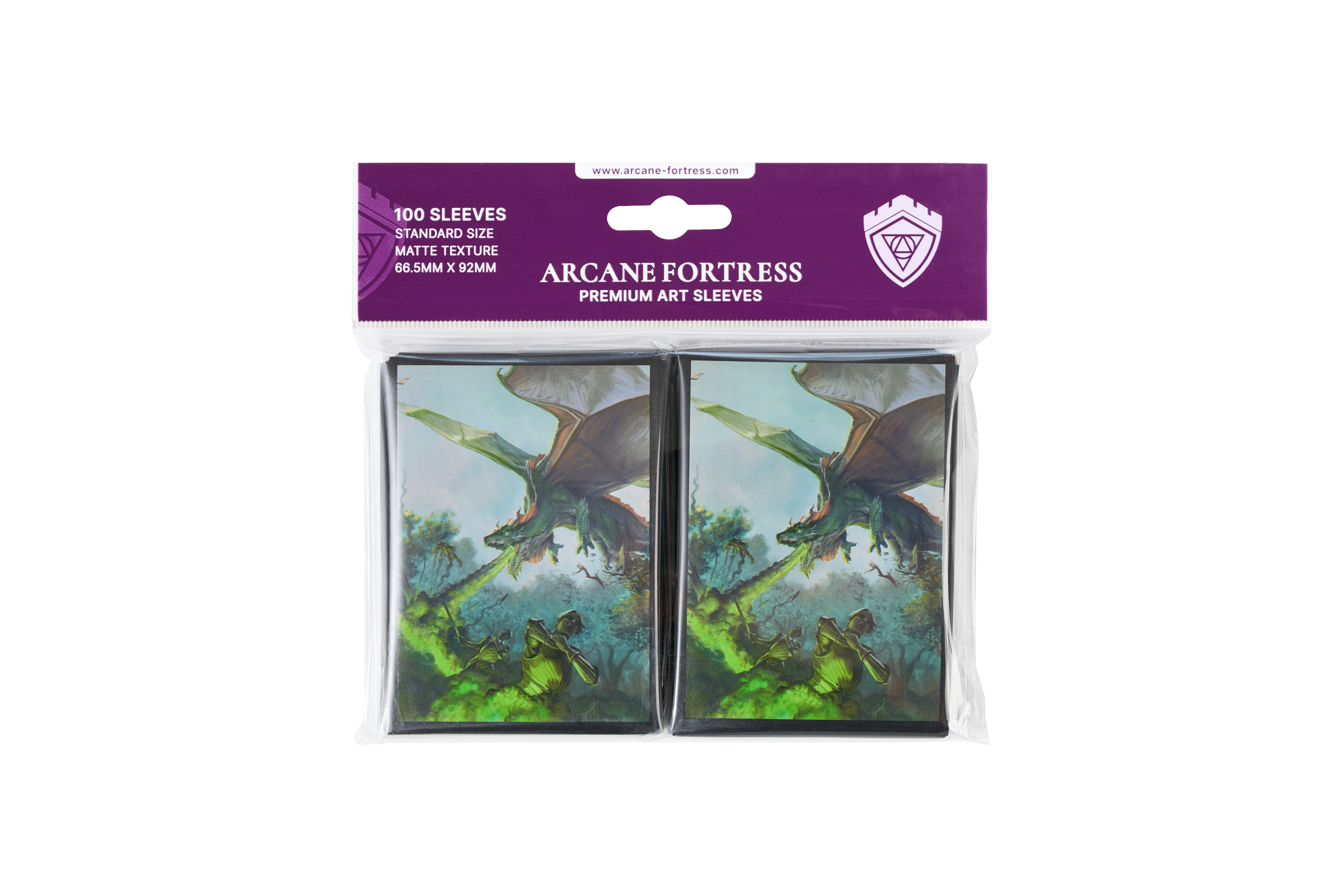 Arcane Fortress Matte Artwork Sleeves - Nature's Retribution
