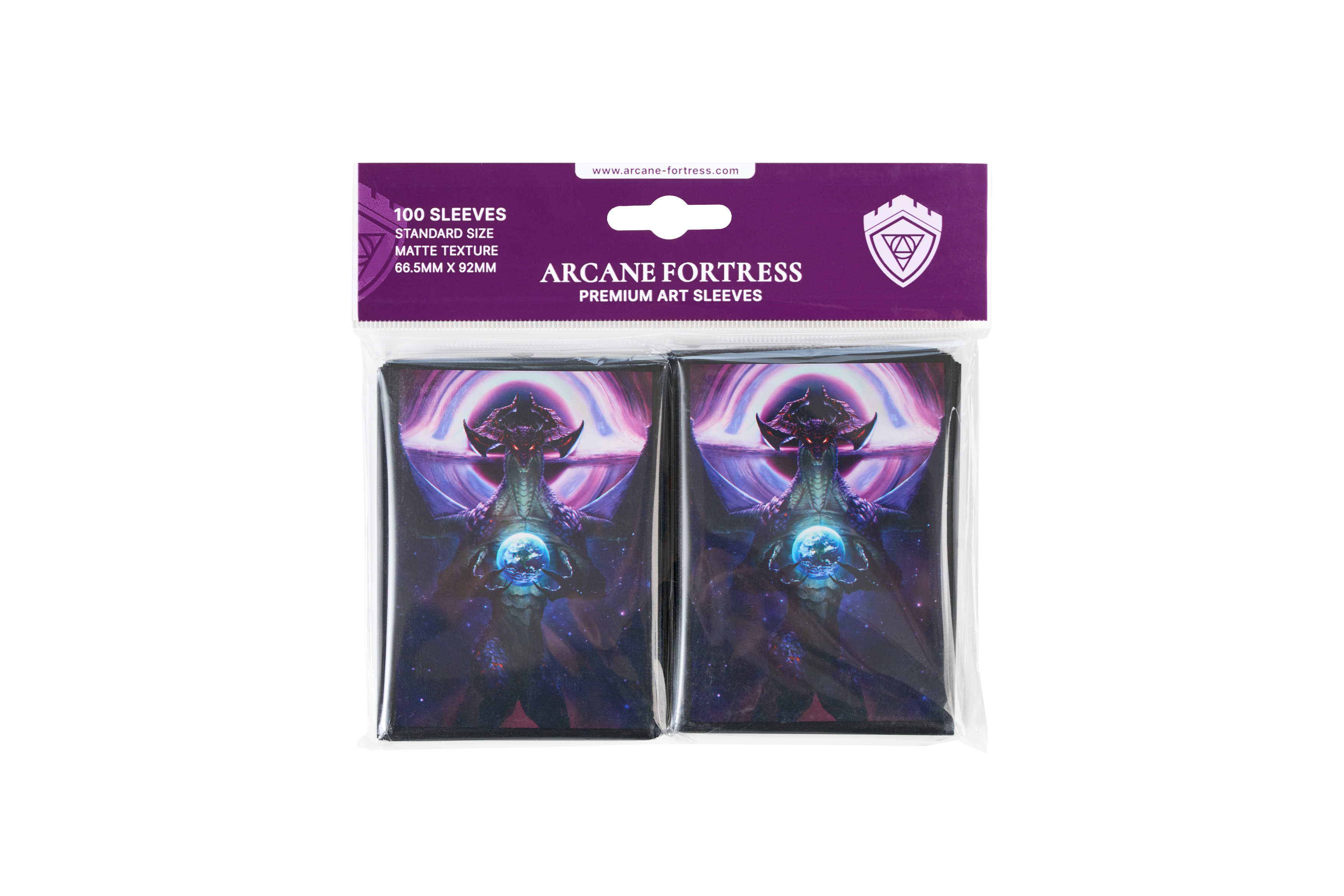 Arcane Fortress Matte Artwork Sleeves - Cosmic Genius
