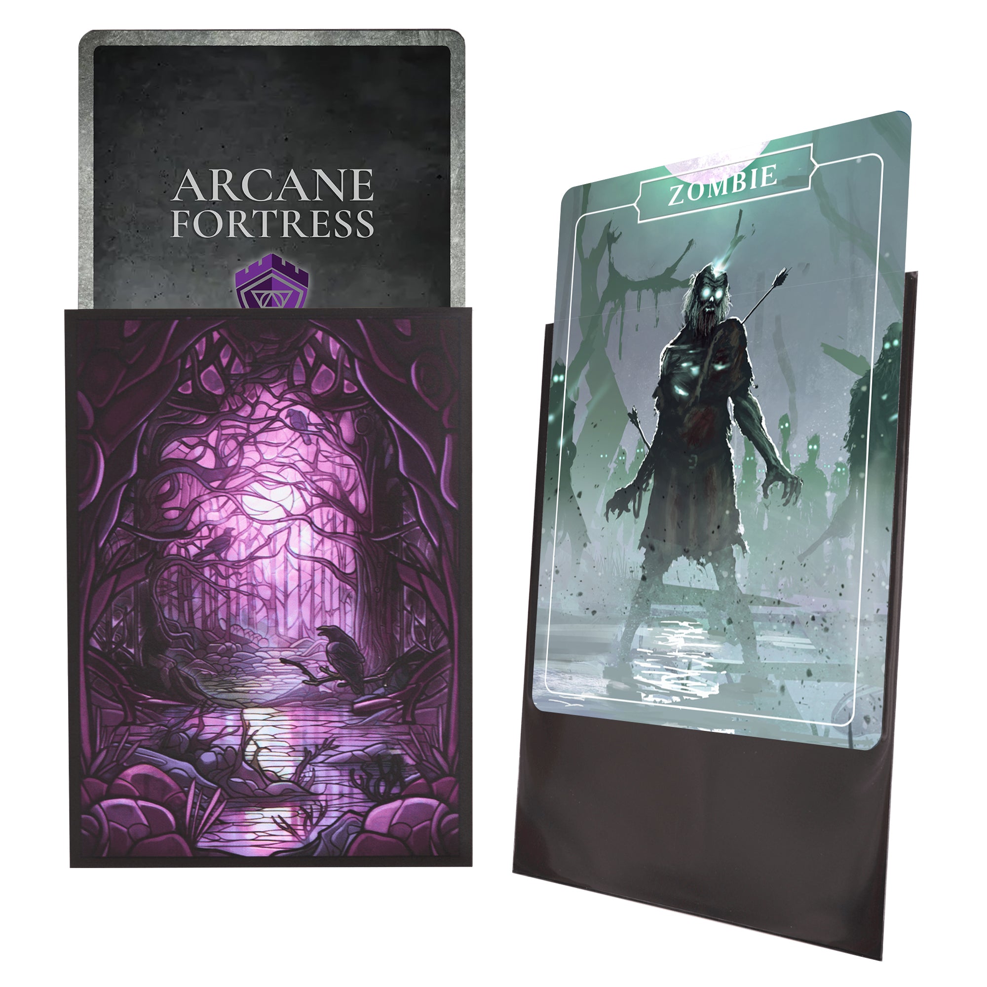 Arcane Fortress Matte Artwork Sleeves - Decaying Swamp