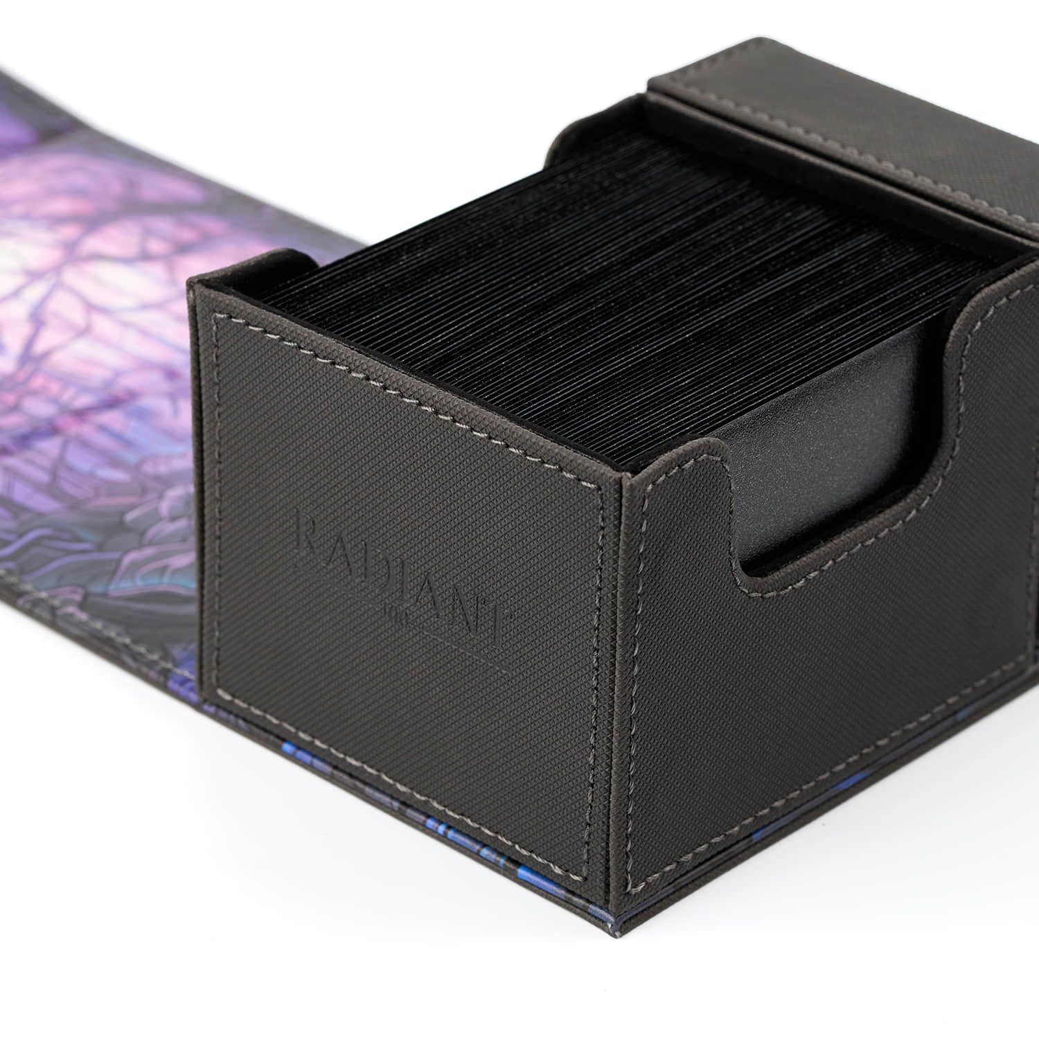 Arcane Fortress - Radiant 100+ Deluxe Deck Vault -BLACK- Decaying Swamp