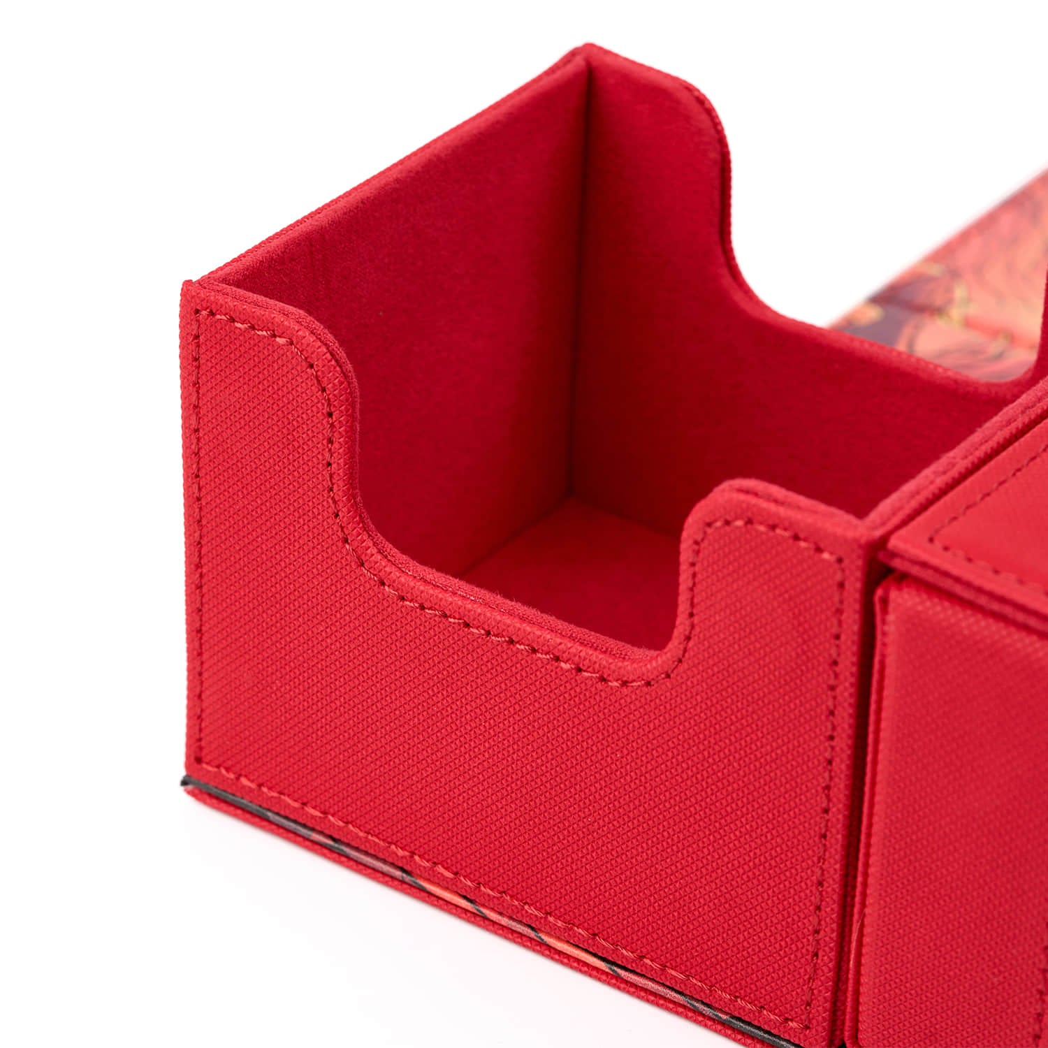 Arcane Fortress - Radiant 100+ Deluxe Deck Vault -RED-Burning Mountain