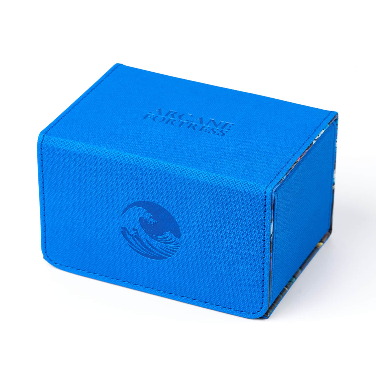 Arcane Fortress - Radiant 100+ Deluxe Deck Vault - BLUE- Hidden Island