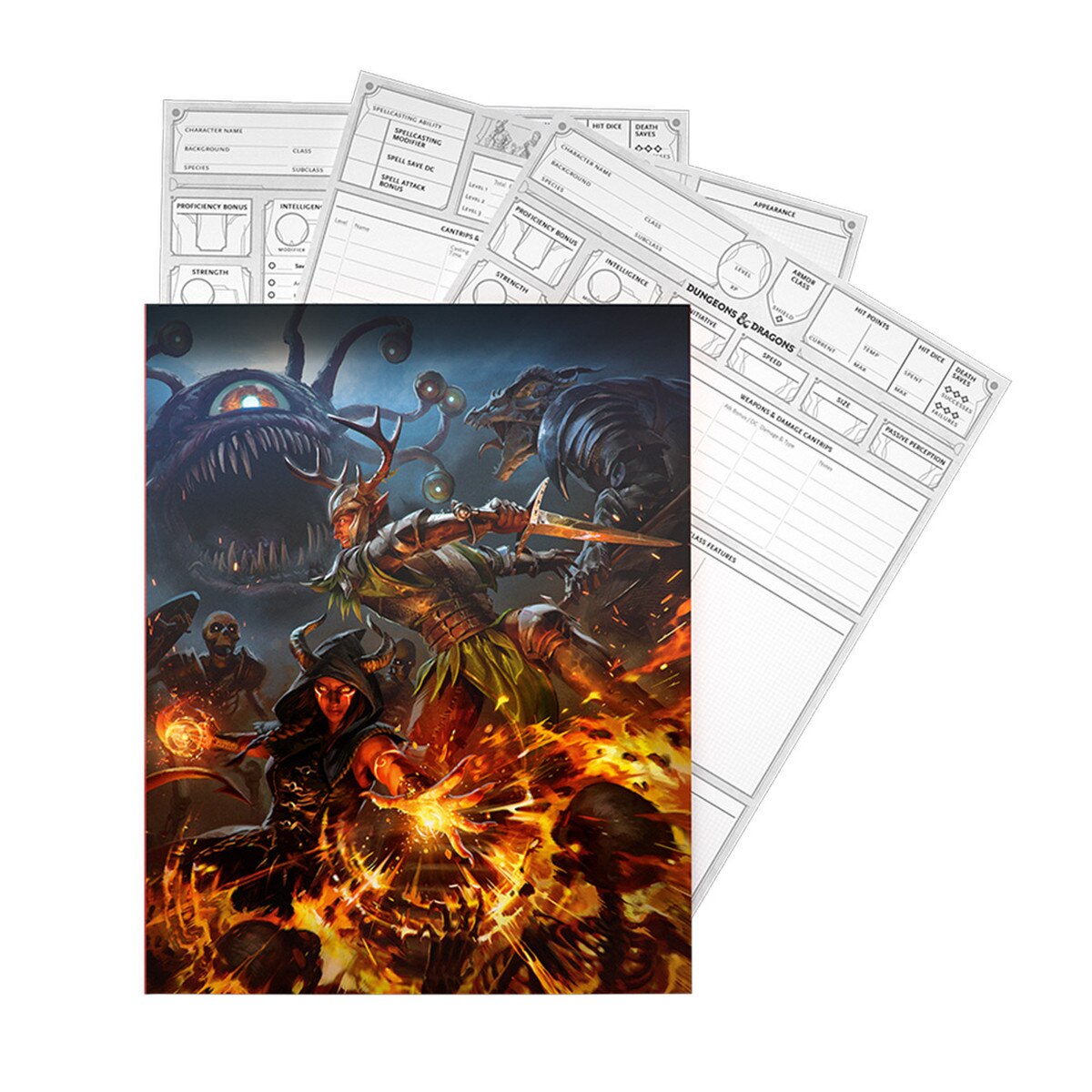 Dungeons & Dragons 2024 - Character Sheets - WZRD TCG