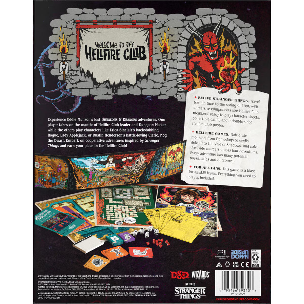 Dungeons & Dragons - Stranger Things: Welcome to the Hellfire Club