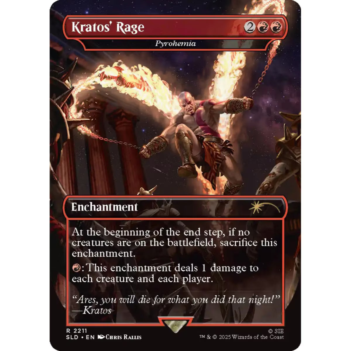 MTG Secret Lair x Playstation: God of War: Greek