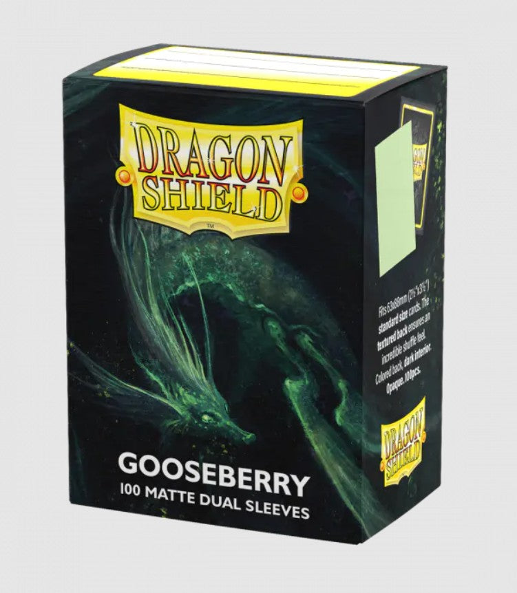 Dragon Shield - Standard Size Dual Matte - Gooseberry