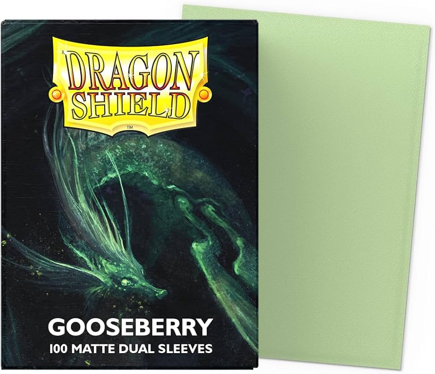 Dragon Shield - Standard Size Dual Matte - Gooseberry