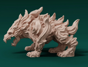 Printed Miniature - Fire Bear