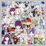 50pcs Frieren Beyond Journey's End waterproof stickers set