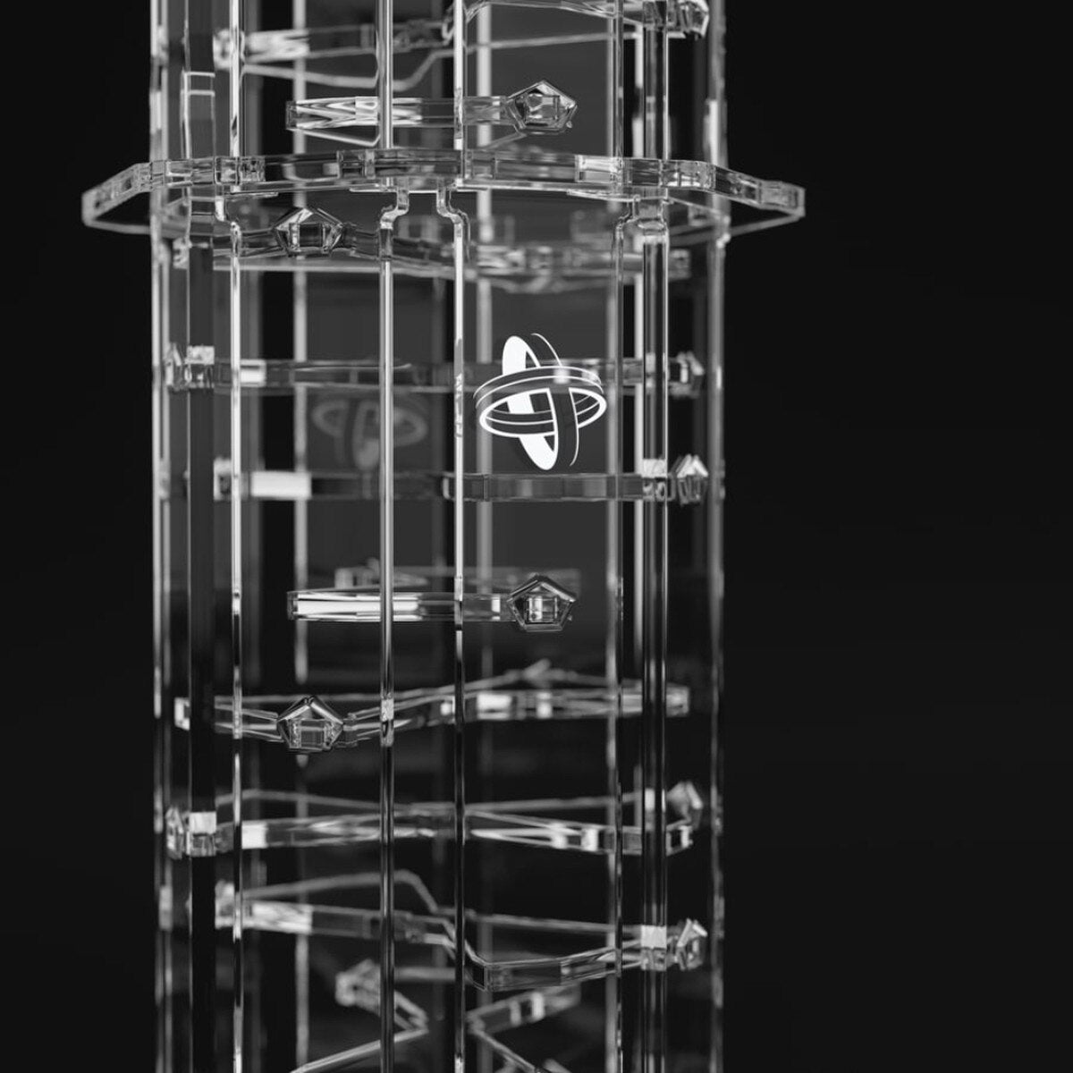 GameGenic - Crystal Twister Premium Dice Tower