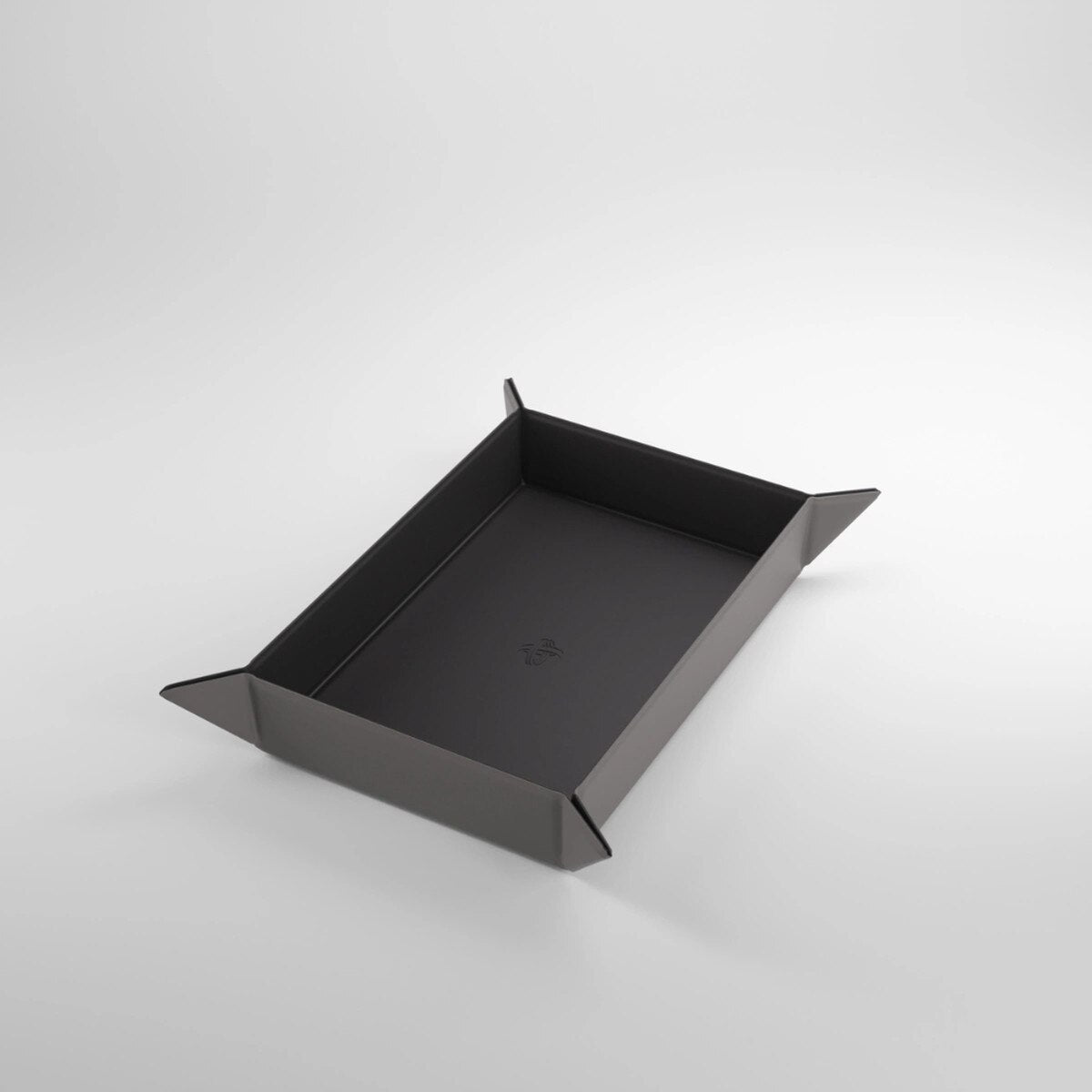 GameGenic - Magnetic Dice Tray Rectangle (Black/Grey)