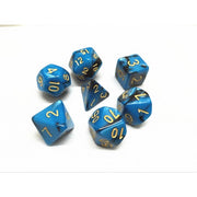 Dice - (Blue+black) Blend color dice