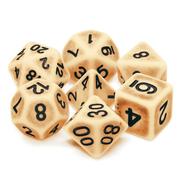 Dice - Brown Ancient