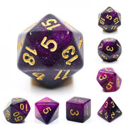 Dice - Purple Galaxy