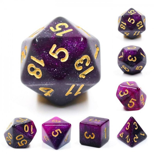 Dice - Purple Galaxy