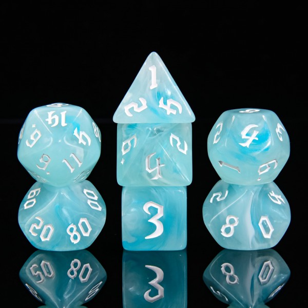 Dice - White Cloud