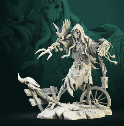 Printed Miniature - Haunted Scarecrow