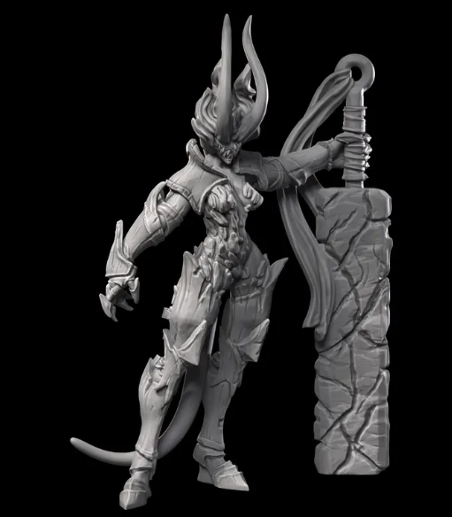 Printed Miniature - Hell Knight