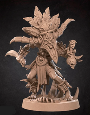 Printed Miniature - Hero Witch Doctor