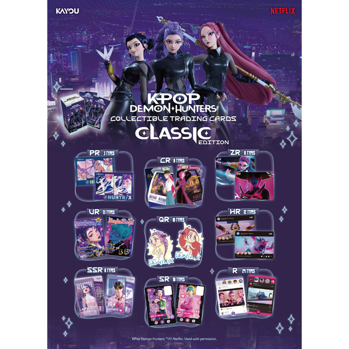 KPop Demon Hunters—Collectible Cards—Classic Edition Blister
