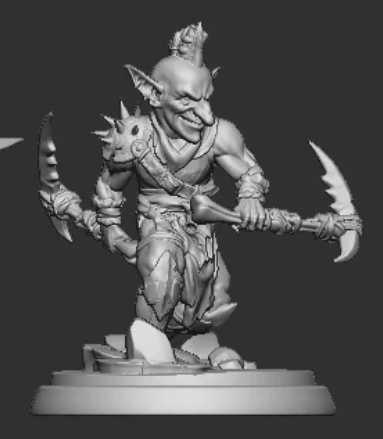 Printed Miniature - Little Angry Goblins 3