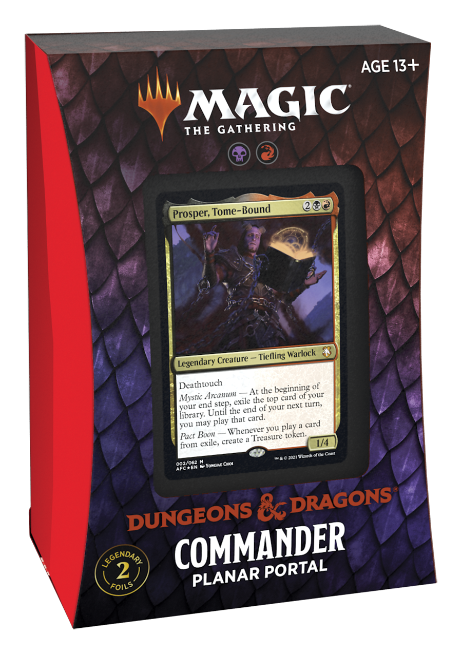 Dungeons & Dragons - Commander Decks -Planar Portal - WZRD TCG