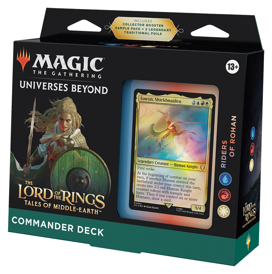 mtg what are commander decks Lord Of The Rings- Commander Decks