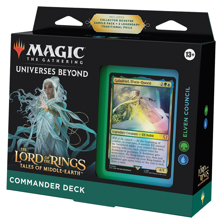 mtg 2023 commander decks Lord Of The Rings- Commander Decks