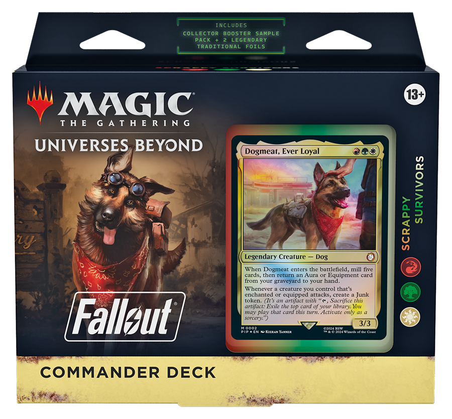 Fallout - Commander Decks - Scrappy Survivors – WZRD TCG