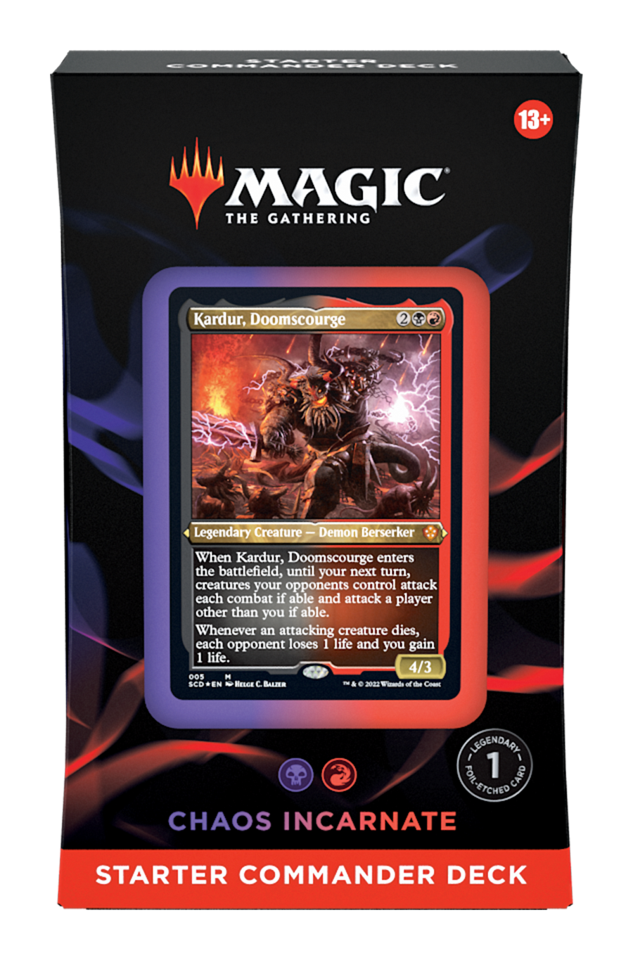 Starter Commander Deck-CHAOS INCARNATE