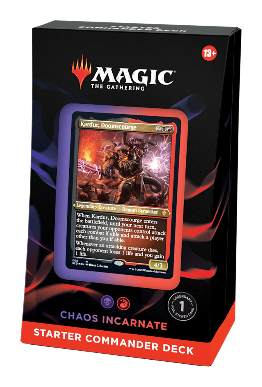 Starter Commander Deck-CHAOS INCARNATE