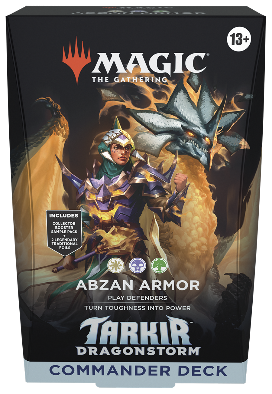 Tarkir: Dragonstorm Commander Decks - ABZAN ARMOUR - WZRD TCG