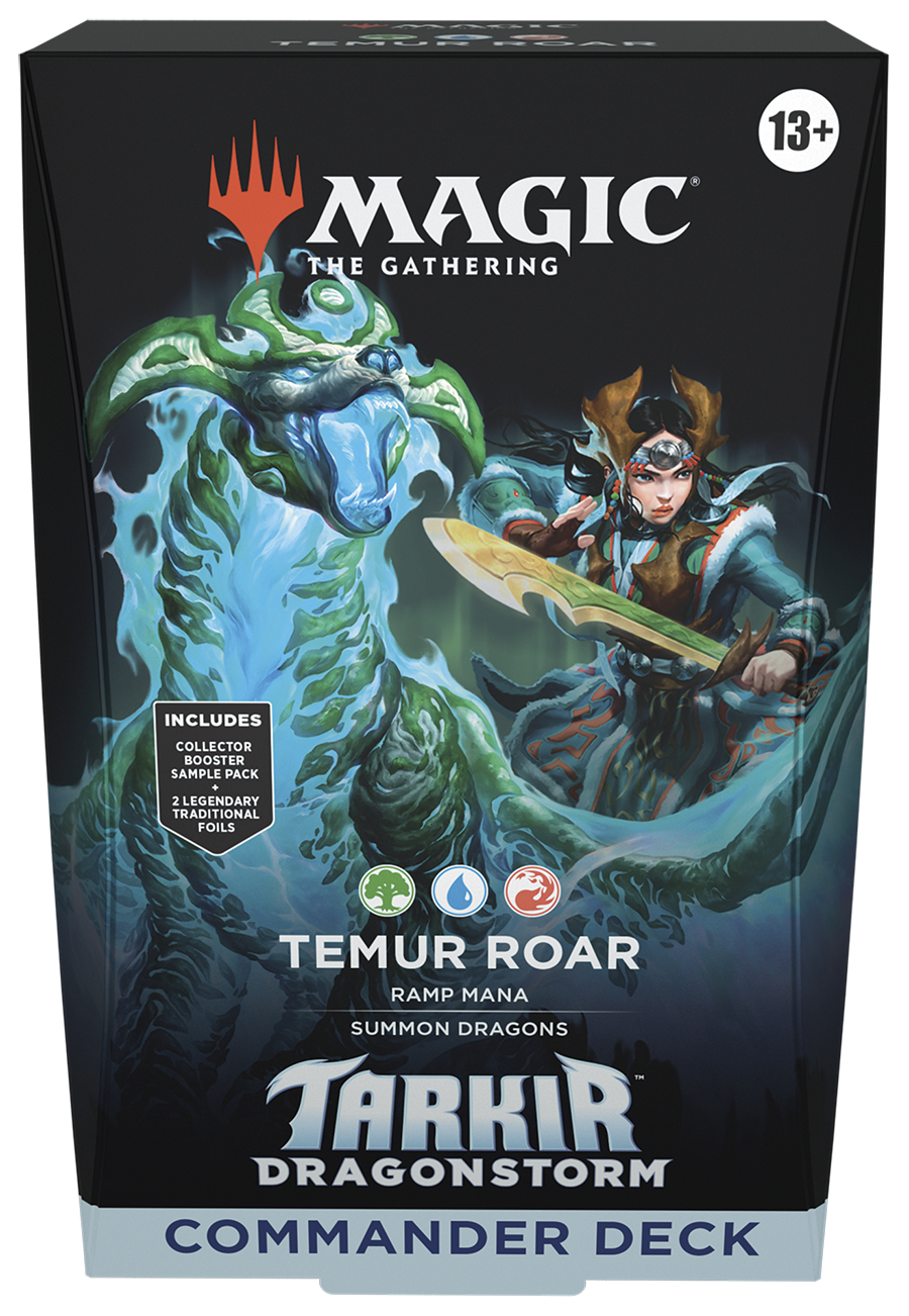 Tarkir: Dragonstorm Commander Decks -TEMUR ROAR - WZRD TCG