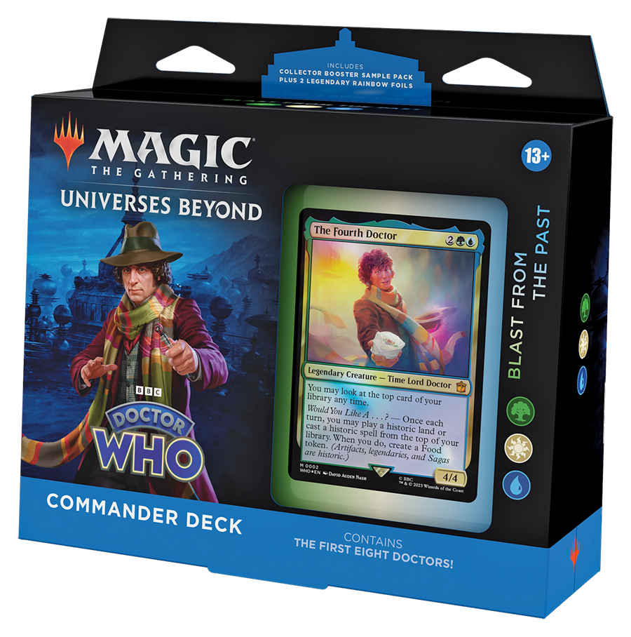 Doctor Who - Commander Decks - Blast from the Past - WZRD TCG