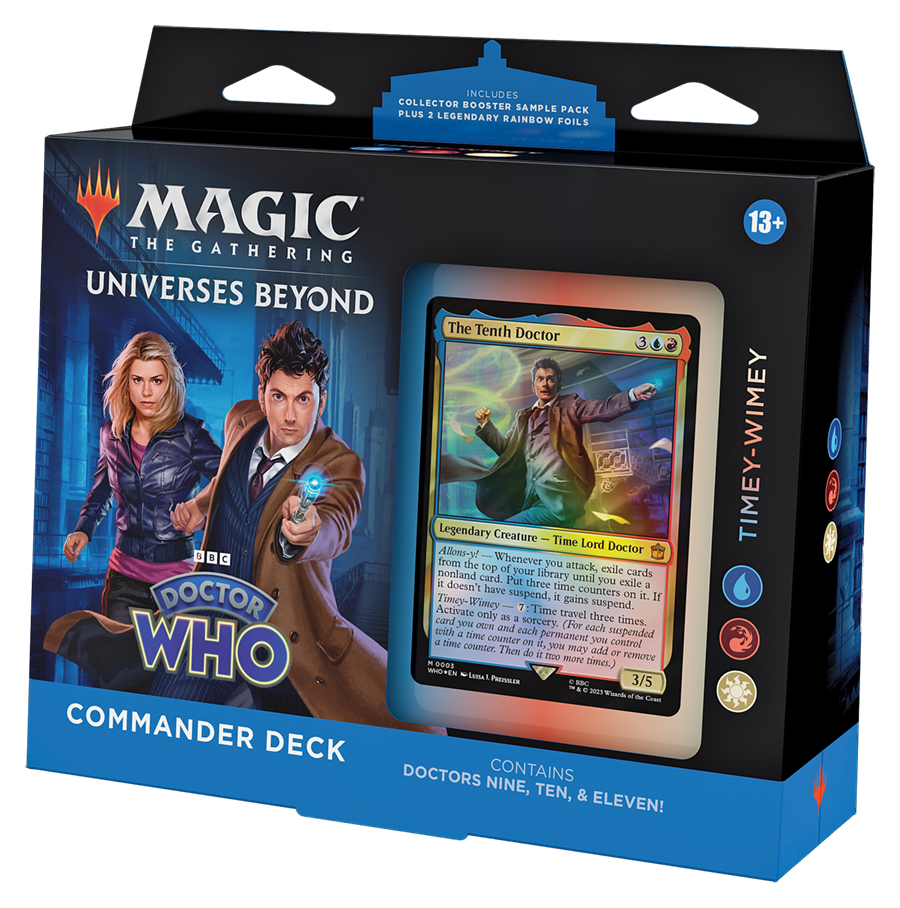 Doctor Who - Commander Decks - Timey-Wimey - WZRD TCG