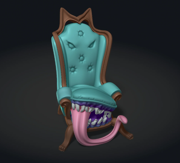 Printed Miniature - Mimic Chair