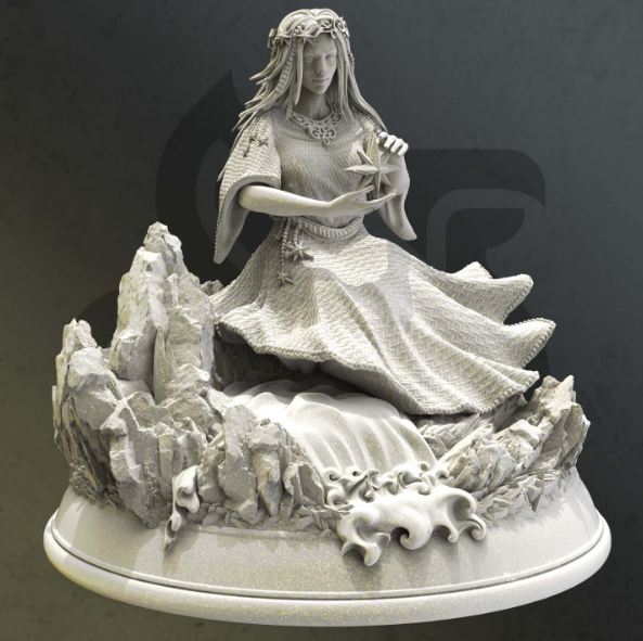 Printed Miniature - Minera, Mother of Creation