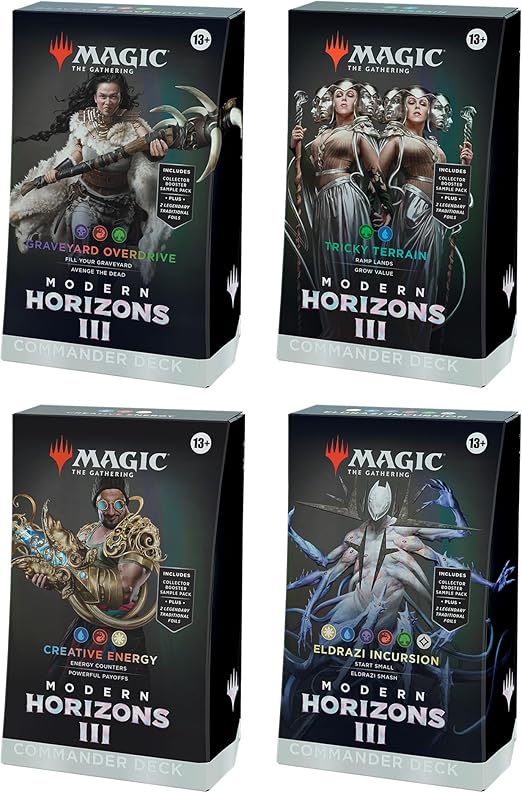 Modern Horizons 3 - Commander Decks - Full Set (4 decks) - WZRD TCG