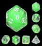 Dice - (Green+Black) Blend color dice