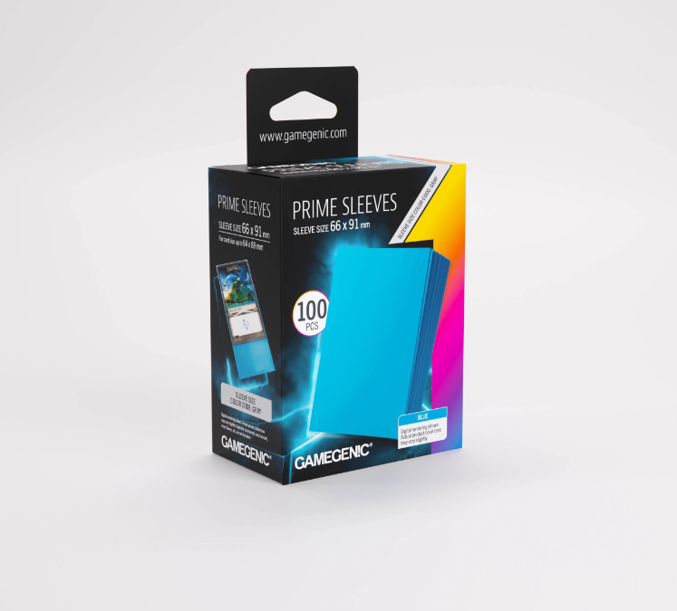 GameGenic - Prime Sleeves: Blue (100)