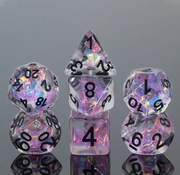 Purple Aurora Dice Set