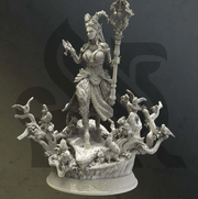 Printed Miniature - Renmaeth - Goddess of Nature