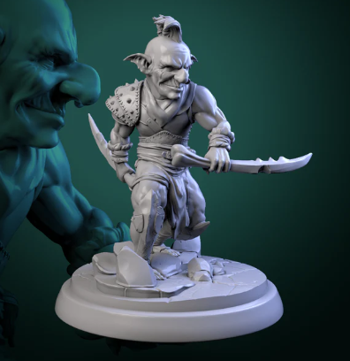 Printed Miniature - Roadside Bandits 5