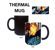 Colour Changing Thermal Mug- Shoto Todoroki